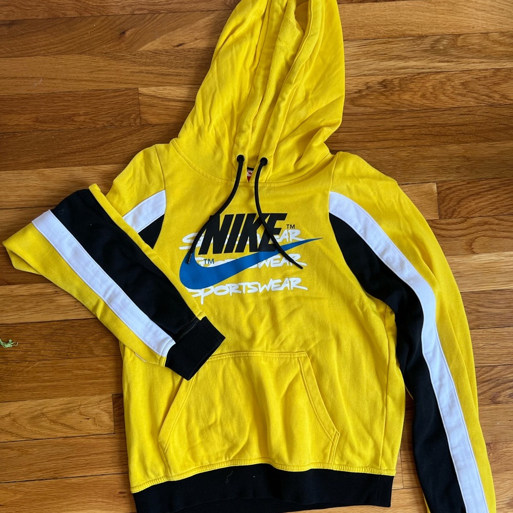 Nike Yellow-Black hoodie